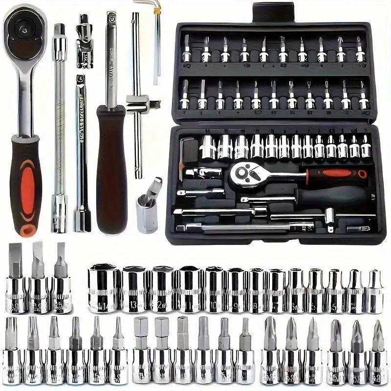Cassetta degli Attrezzi Professionale UTILPRO - 46 Pezzi in acciaio ⭐️⭐️⭐️⭐️⭐️ 9.7/10