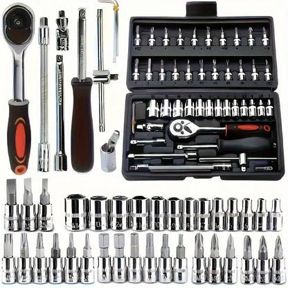 Cassetta degli Attrezzi Professionale UTILPRO - 46 Pezzi in acciaio ⭐️⭐️⭐️⭐️⭐️ 9.7/10