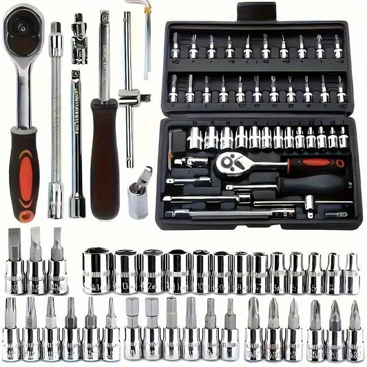 Cassetta degli Attrezzi Professionale UTILPRO - 46 Pezzi in acciaio ⭐️⭐️⭐️⭐️⭐️ 9.7/10